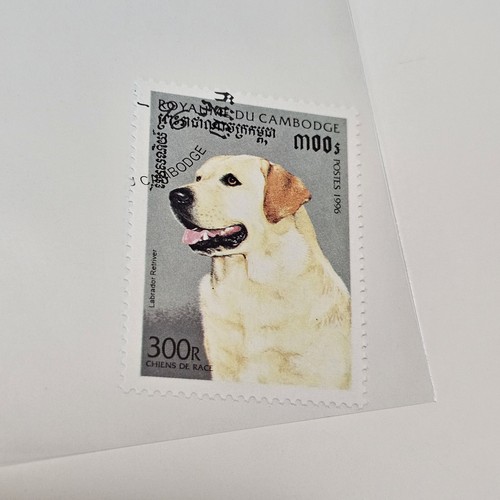 Labrador retreiver dog stamp - labrador,